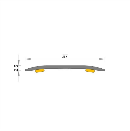 Aluminium Level Transition Strip