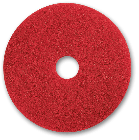 Picture looking at the Rubio red wood buffing pad